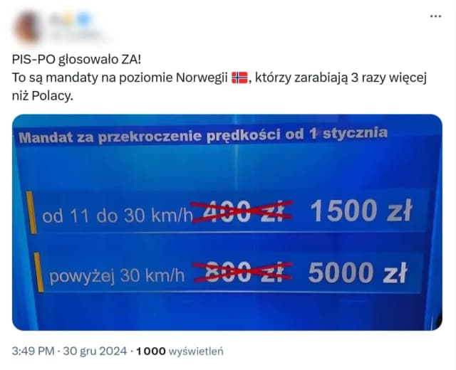Przekroczenie prędkości o 30 km – jaki mandat grozi kierowcy? Przekroczenie prędkości o 30 km – jaki mandat grozi kierowcy?